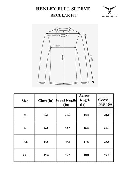 Casuals : Henley Neck T-Shirt