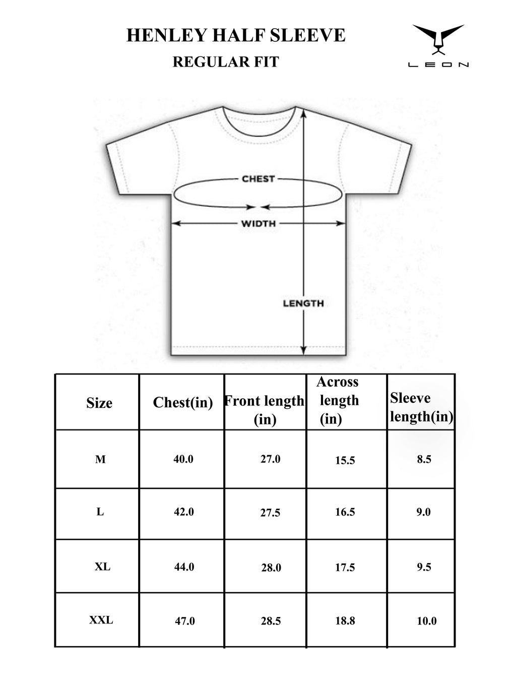 Casuals : Henley Neck T-Shirt