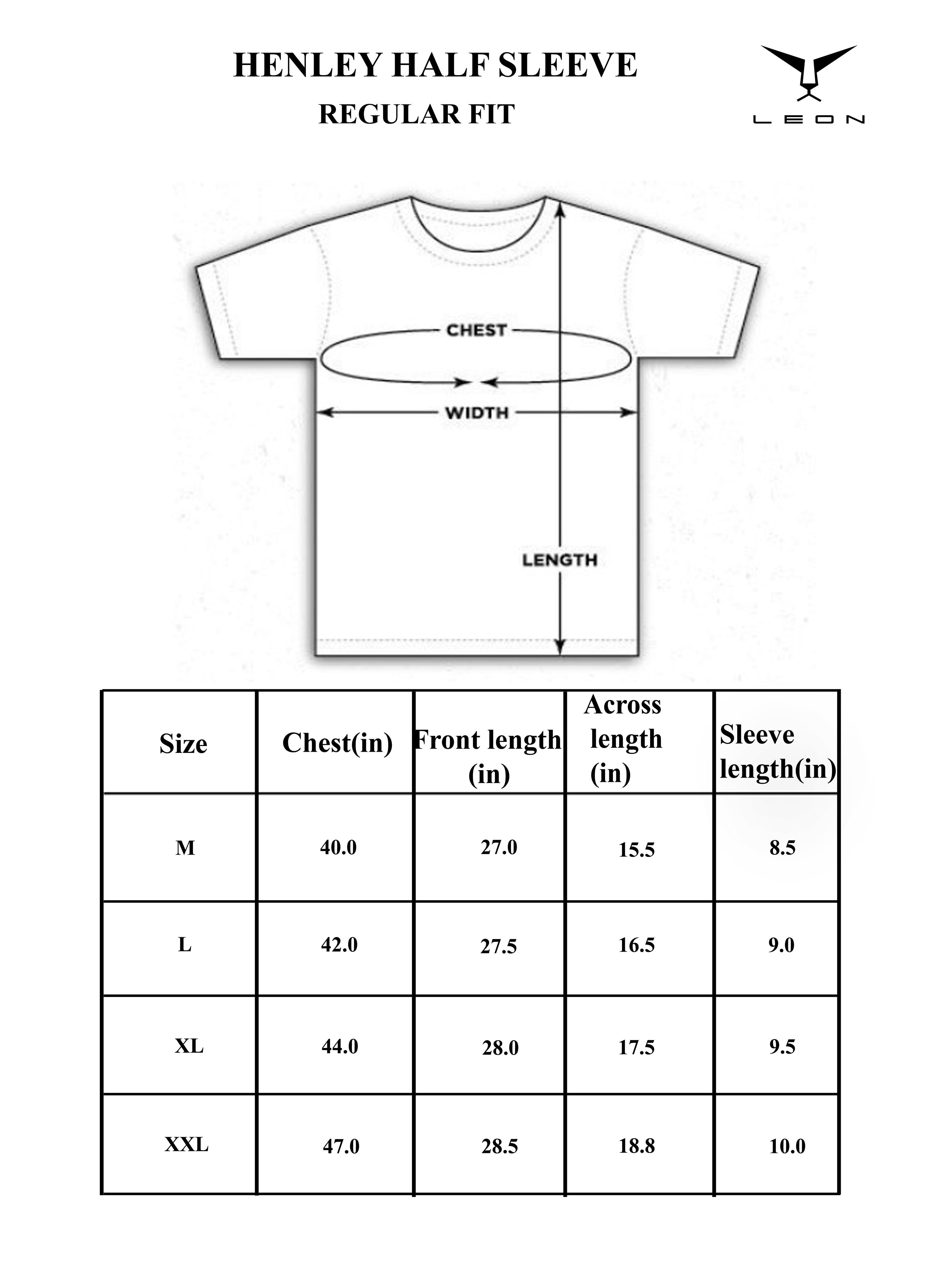 Casuals : Henley Neck T-Shirt