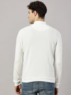 Sweatshirt : High Neck Half Zipper