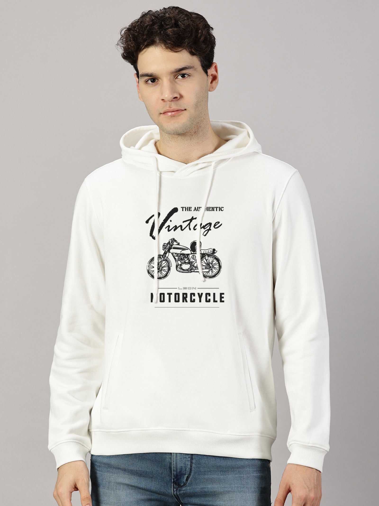 Sweatshirt : Motor Cycle Printed Full sleeve  Hoodie